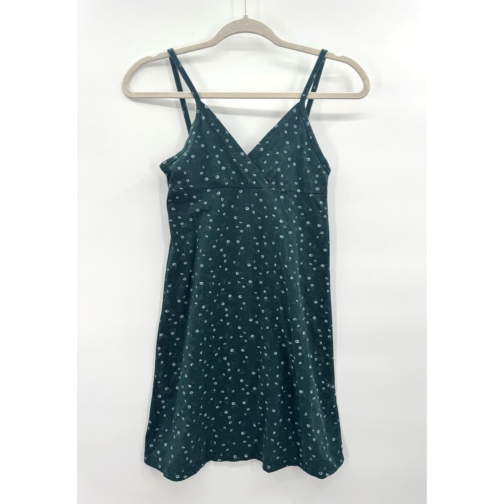 Whimsical Babydoll Dress Small Brandy Melville Dark Floral Forest Fairy Grunge